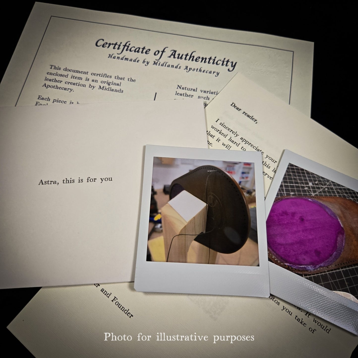 Handmade Zodiac Leather Deck