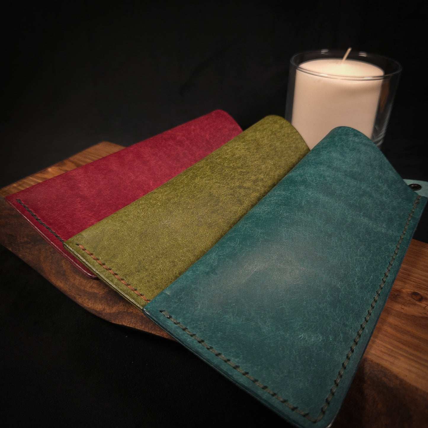 Handmade Leather Glasses Case (Pouch)