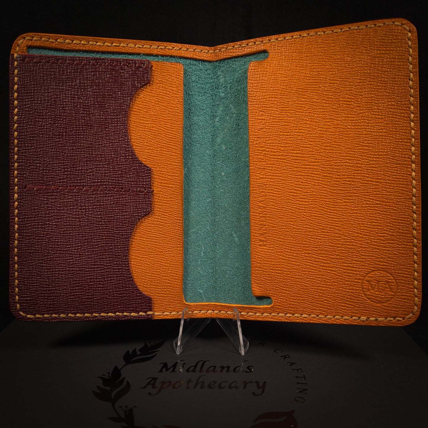Saffiano Leather Passport Cover