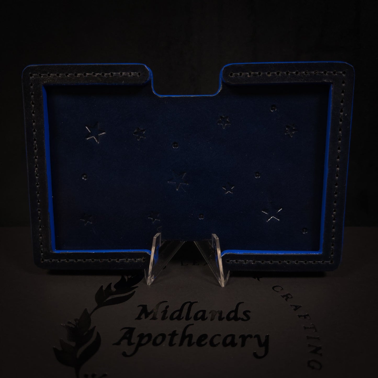 Handmade Leather Tarot Deck Stand