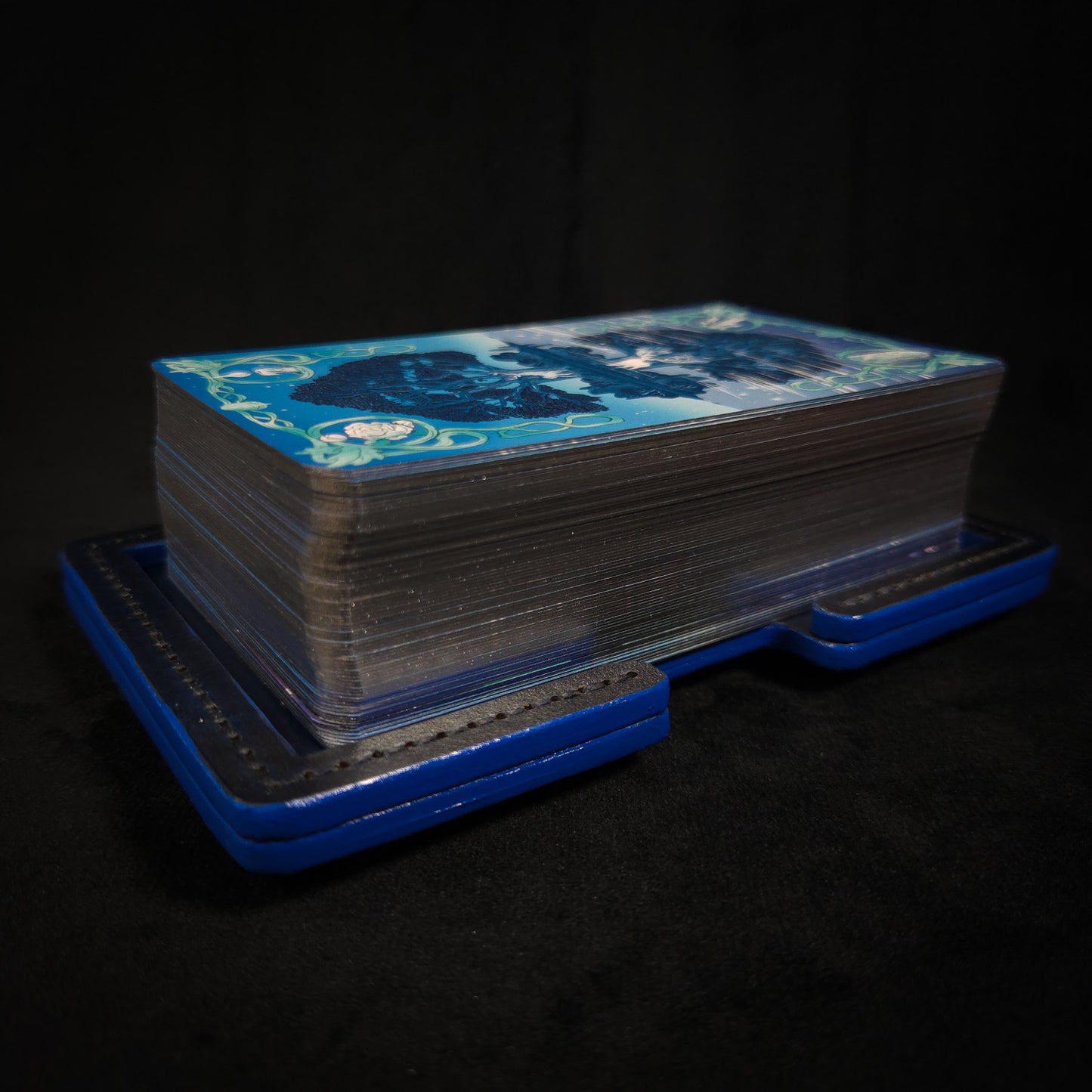 Handmade Leather Tarot Deck Stand