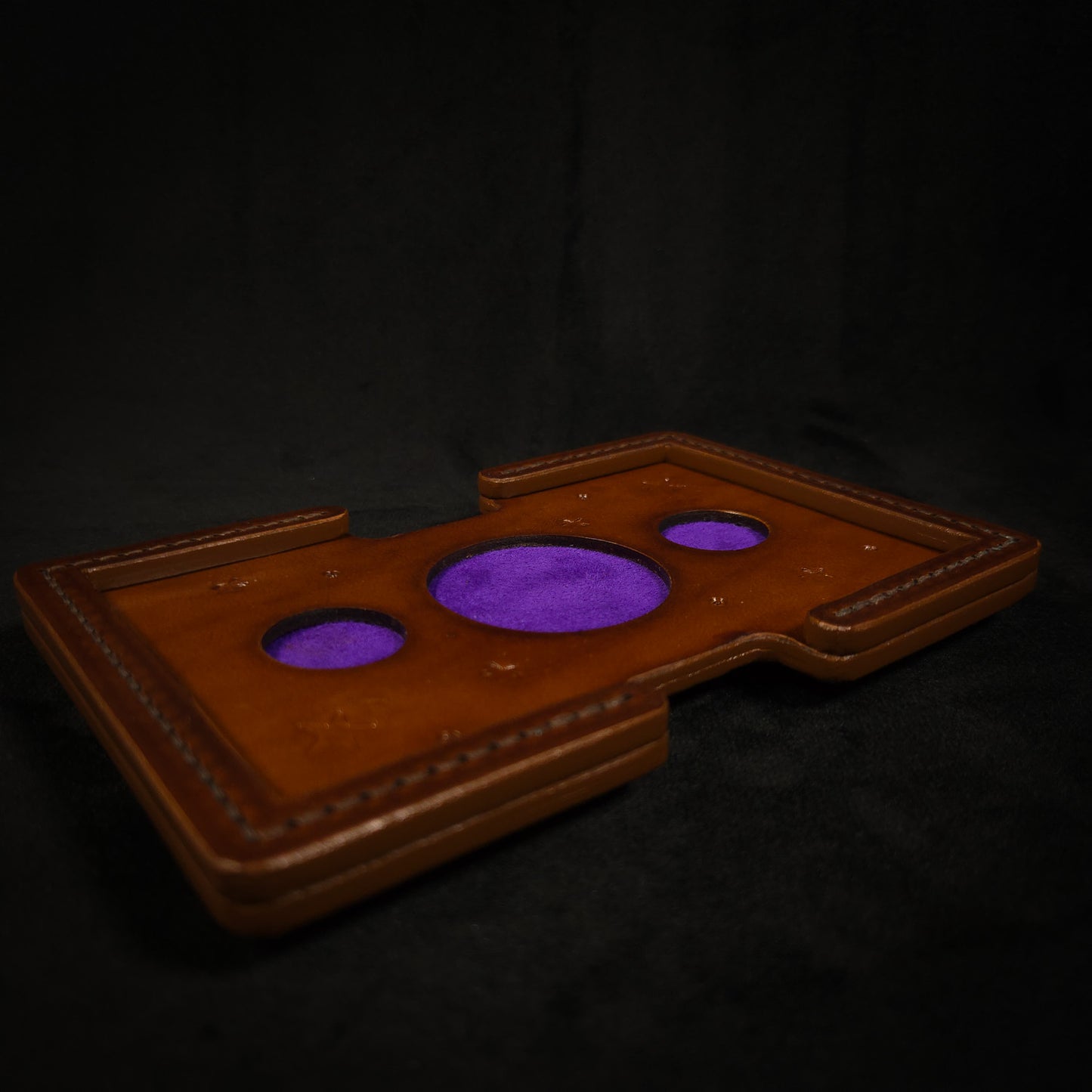 Handmade Leather Tarot Deck Stand