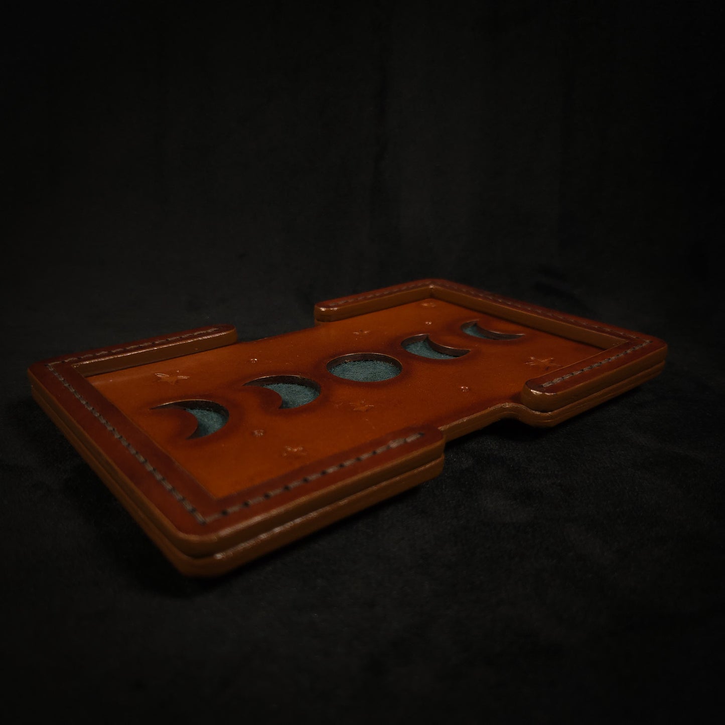 Handmade Leather Tarot Deck Stand
