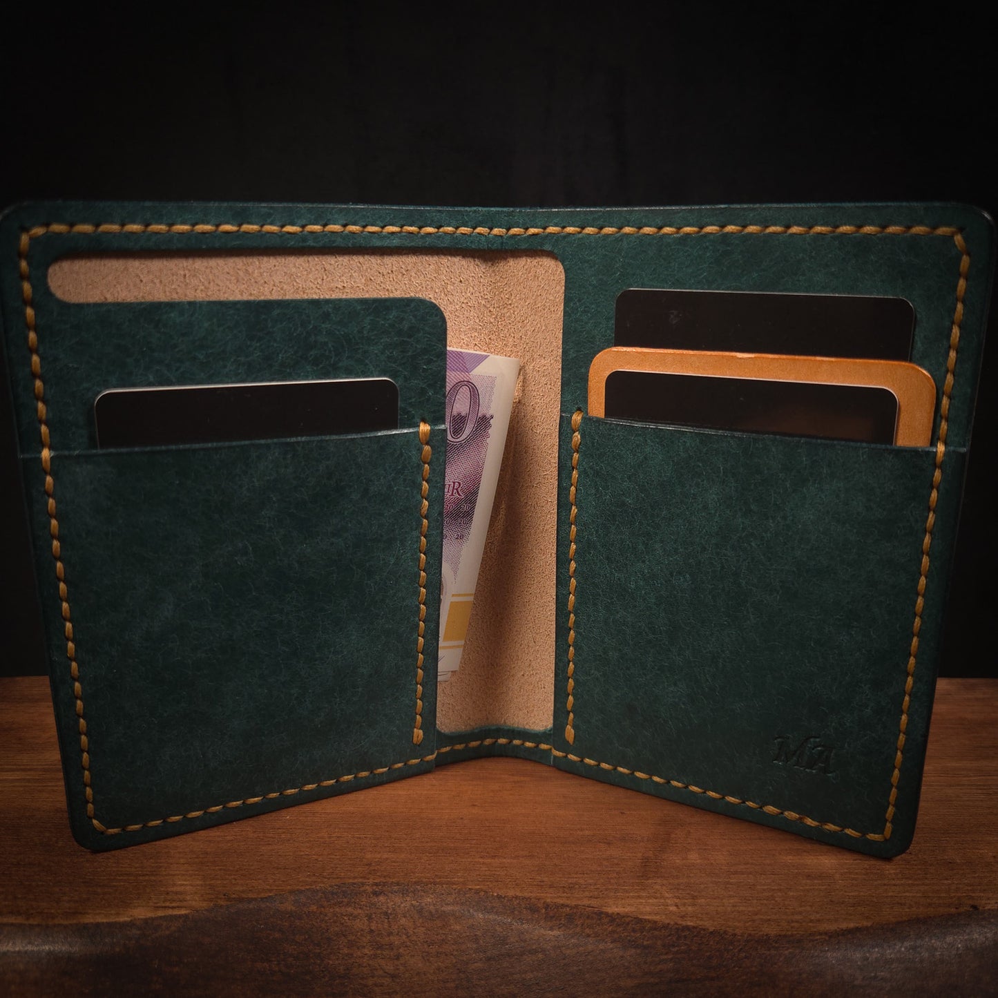 The Bakewell Handmade Leather Wallet