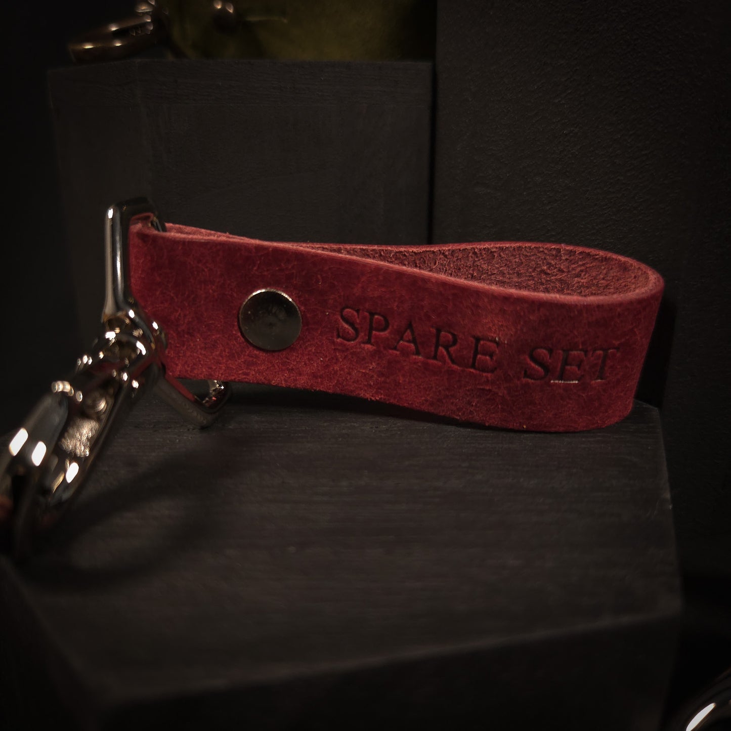 The Matlock Handmade Leather Keychain