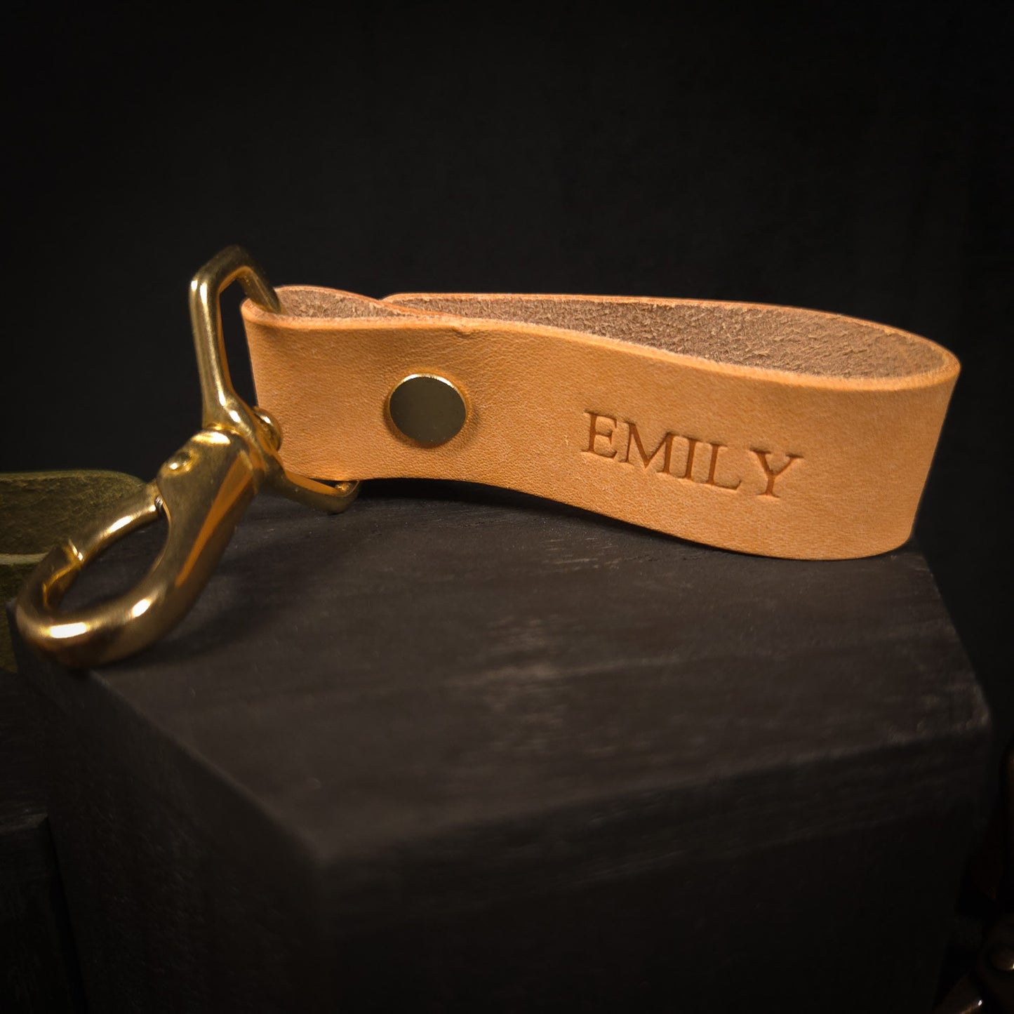 The Matlock Handmade Leather Keychain