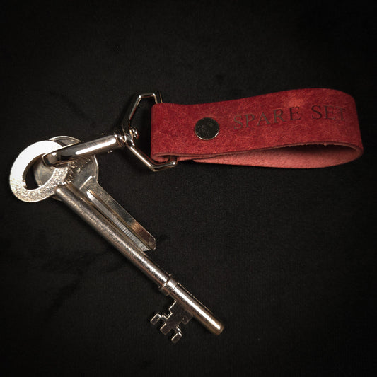 The Matlock Handmade Leather Keychain