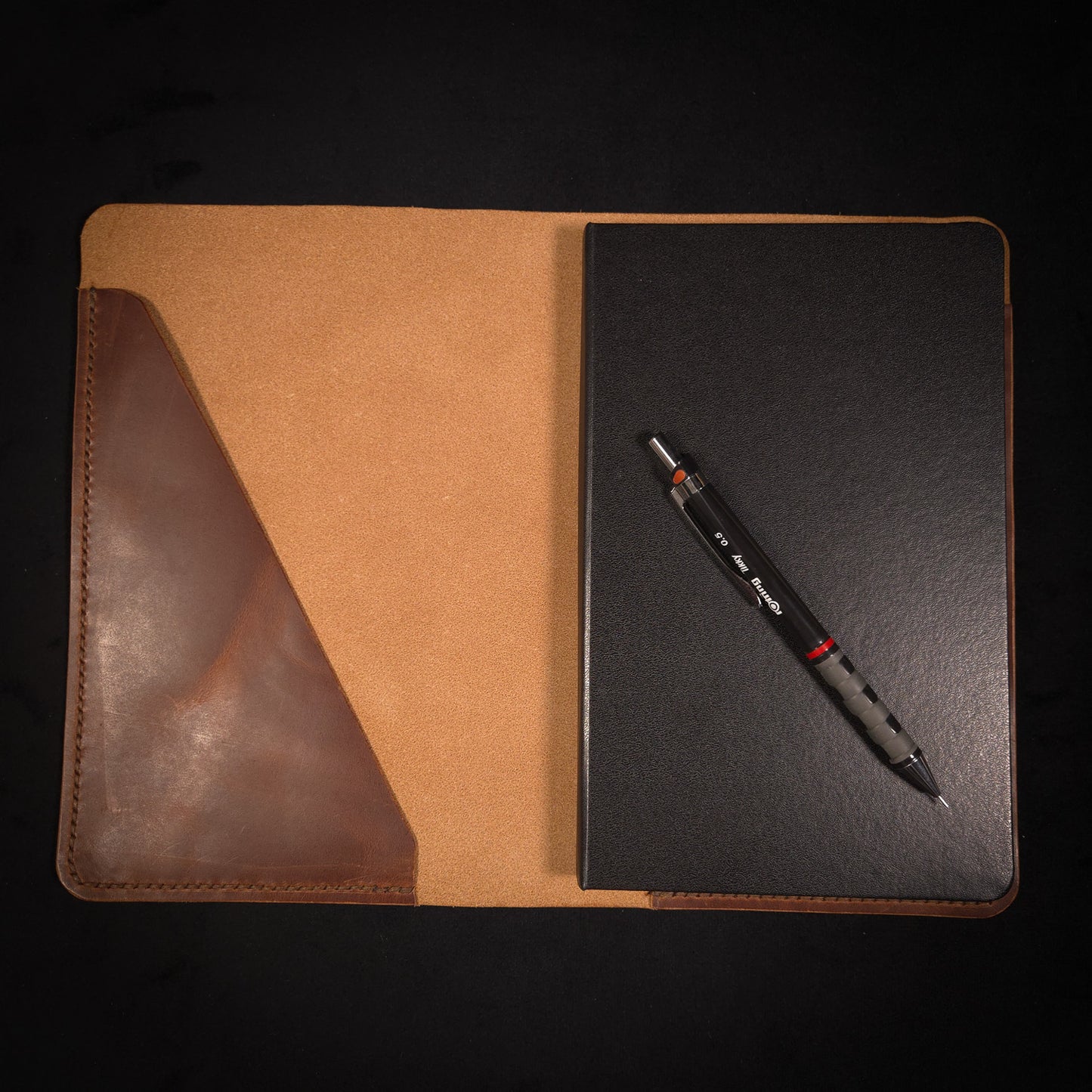 The Tideswell Handmade Leather Journal Cover