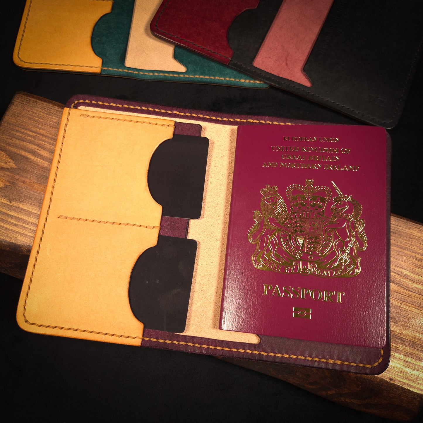 The Hartington Leather Passport Cover
