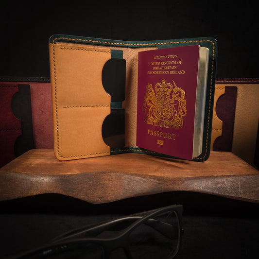 The Hartington Leather Passport Cover