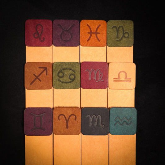 Zodiac Chapterkeeper Handmade Bookmark
