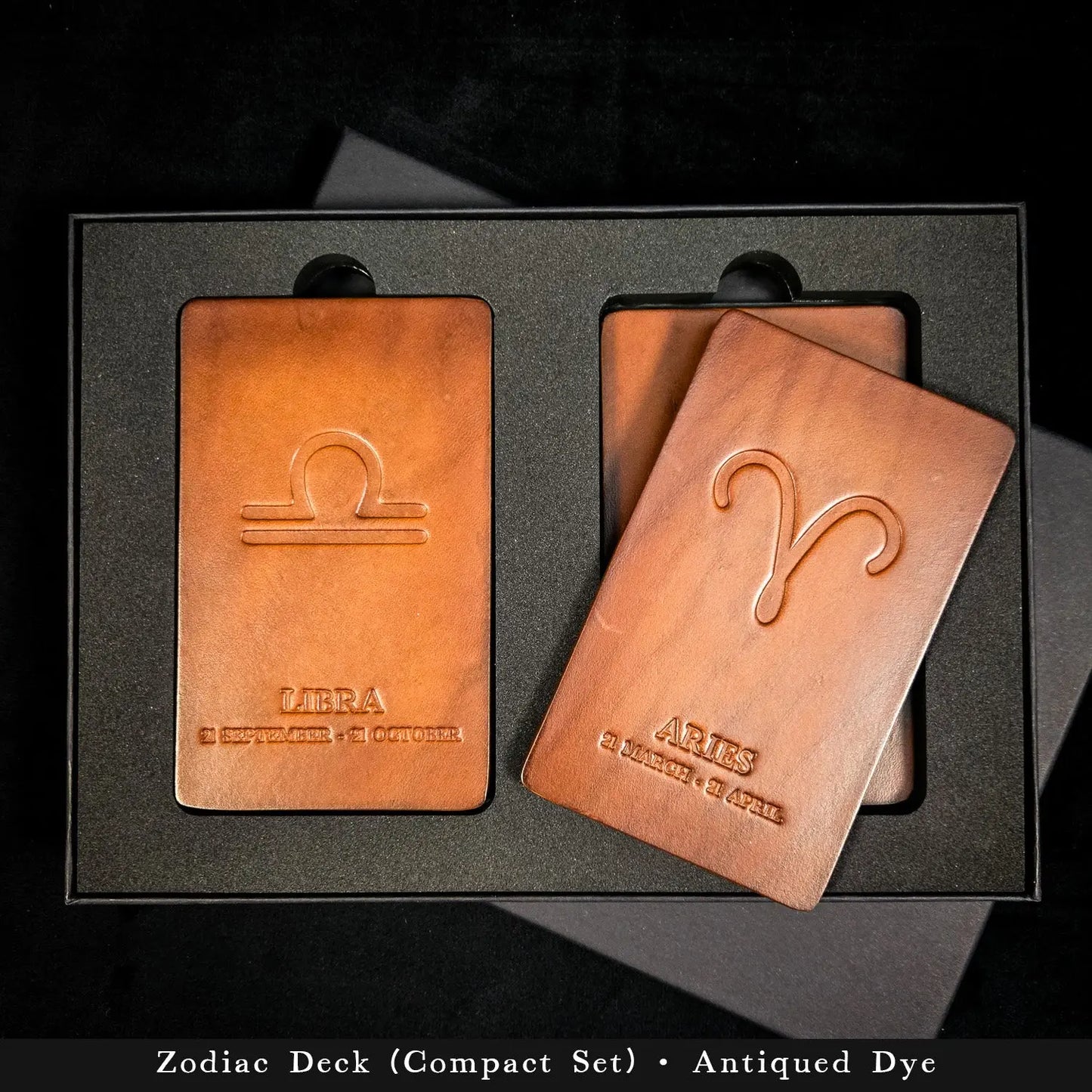 Handmade Zodiac Leather Deck