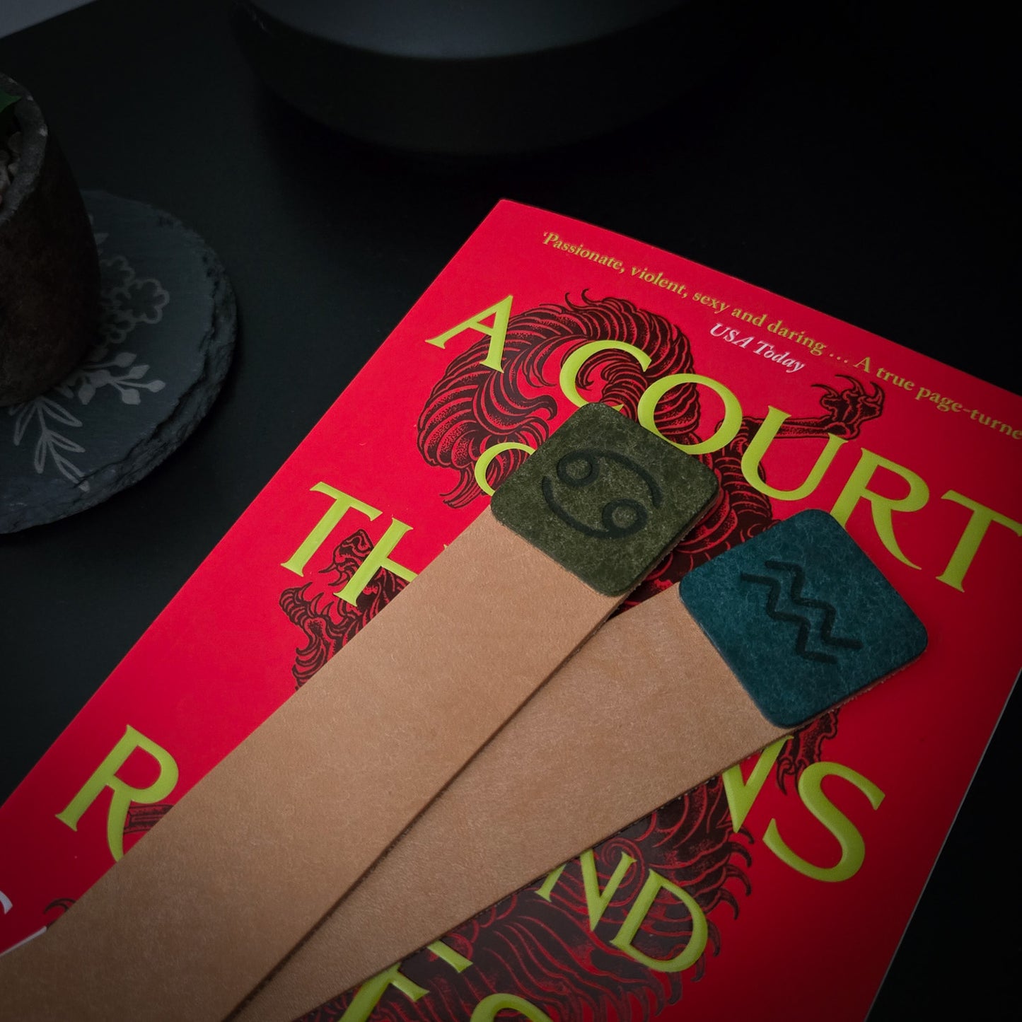 Zodiac Chapterkeeper Handmade Bookmark