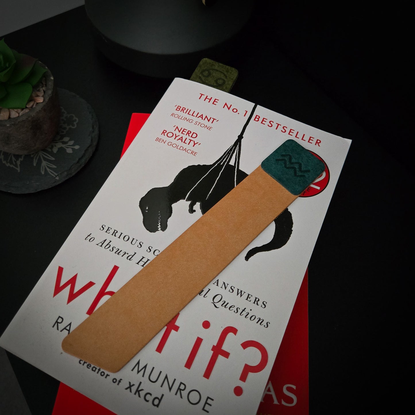 Zodiac Chapterkeeper Handmade Bookmark